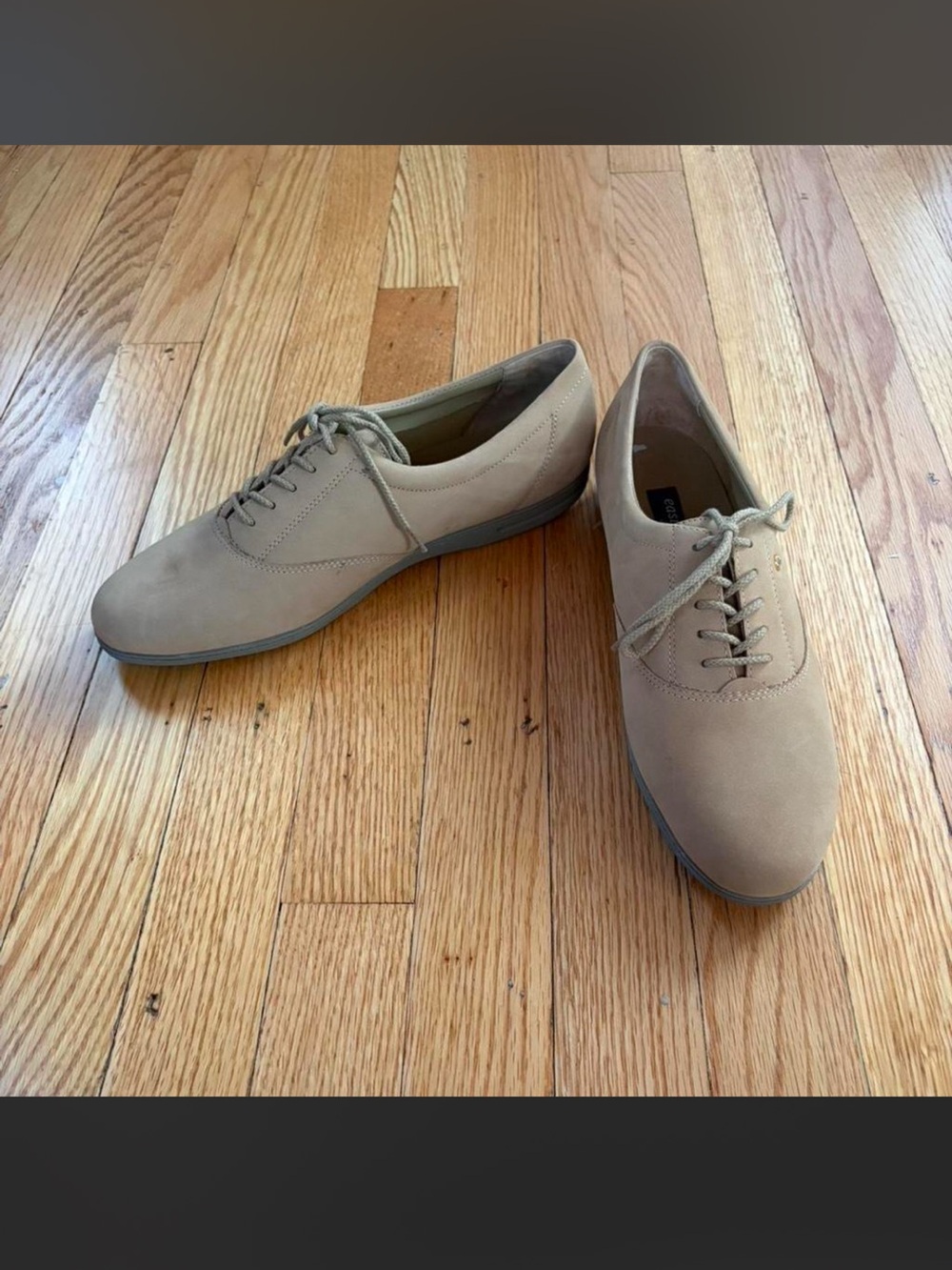 Tan Suede Oxfords